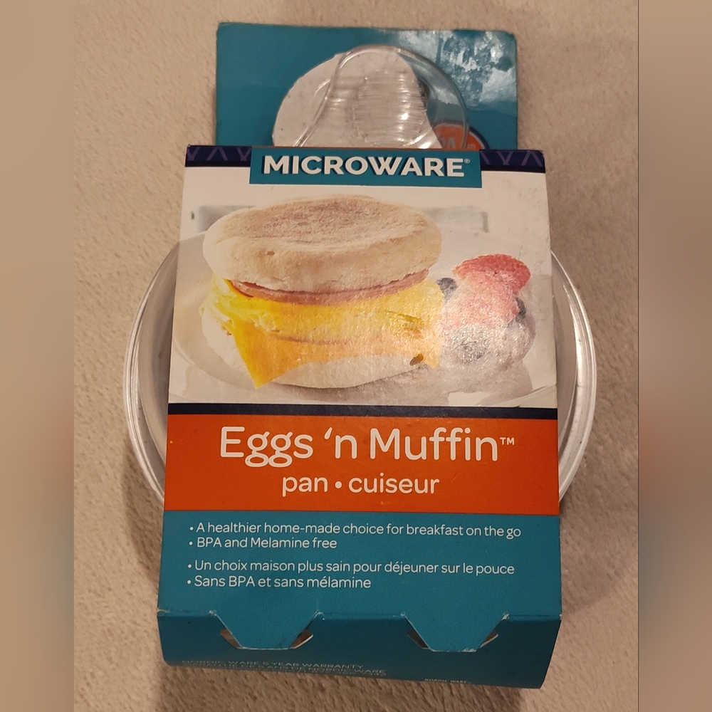 NEW! Microwave Eggs 'n Muffin Pan